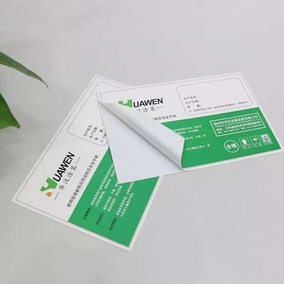 A5 Ebat(15x21cm) Ebatlarında Kuşe Etiket Çıkartma Baskı Fiyatları