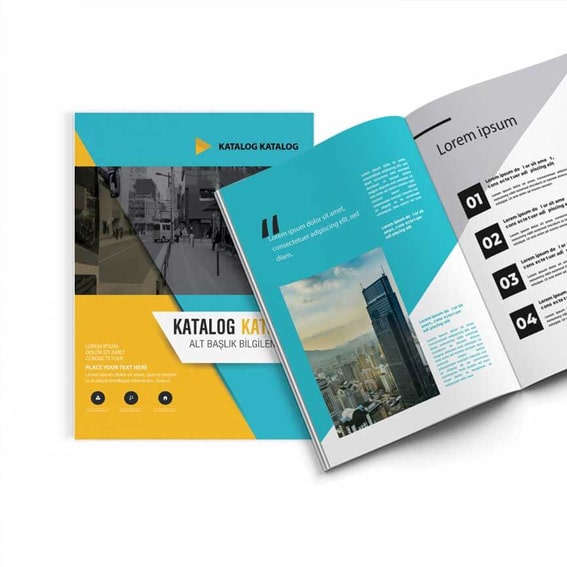 A4 Dikey Ebat 8 Sayfa + Kapak